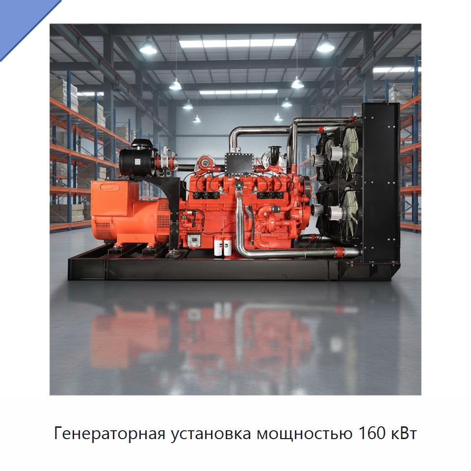 Генераторная установка мощностью 160 кВт — Газотурбинные генераторы