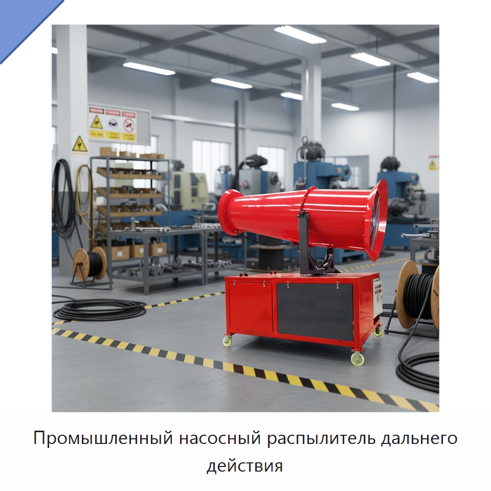 Промышленный насосный распылитель дальнего действия — Сельскохозяйственные опрыскиватели