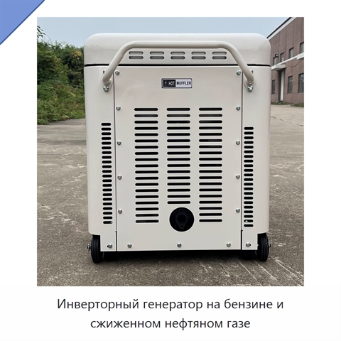 Инверторный генератор на бензине и сжиженном нефтяном газе