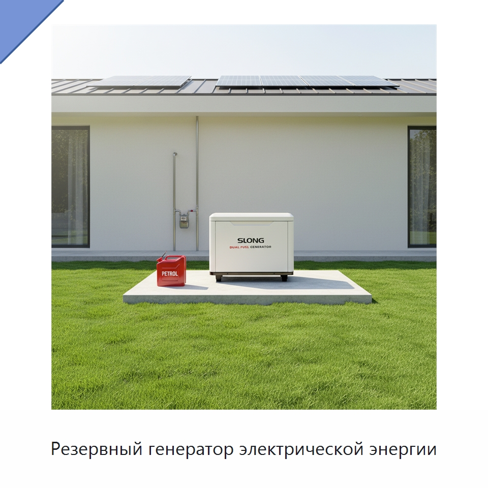 Резервный генератор электрической энергии — Бензиновые генераторы