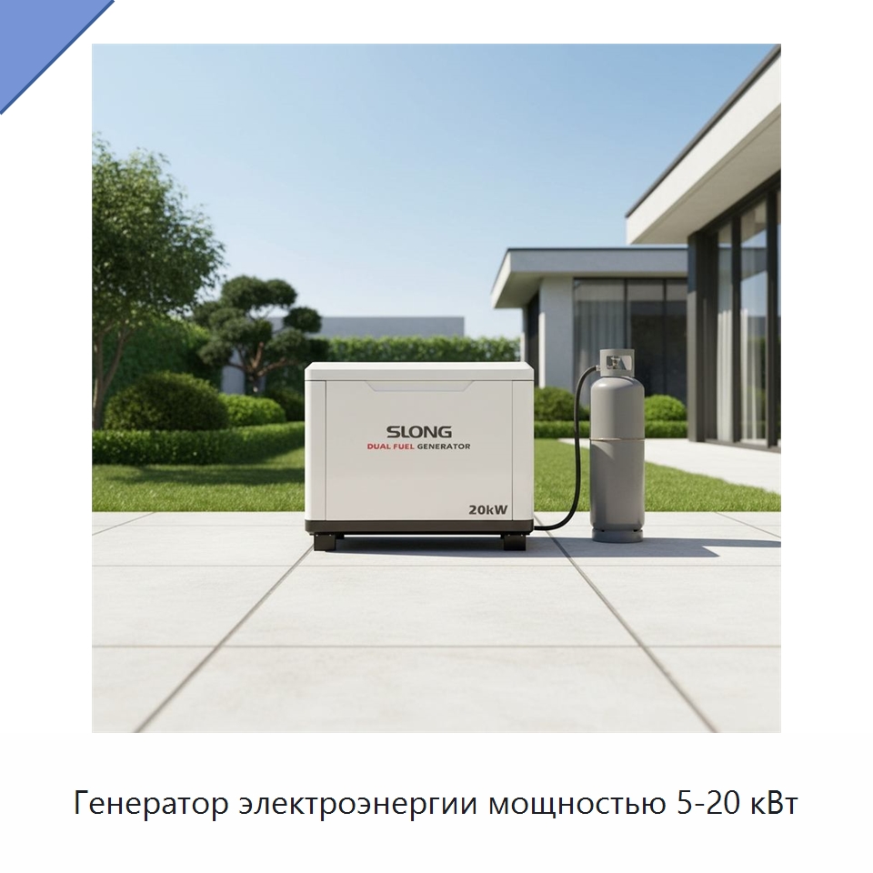 Генератор электроэнергии мощностью 5-20 кВт — Газотурбинные генераторы