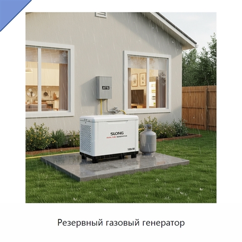 Резервный газовый генератор