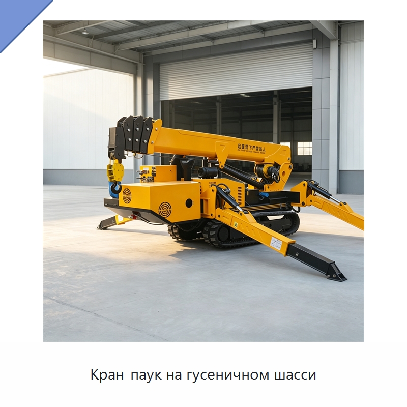 Кран-паук на гусеничном шасси — Краны