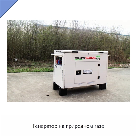 Генератор на природном газе