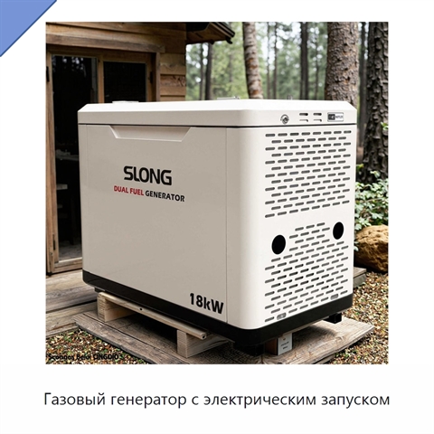 Газовый генератор с электрическим запуском
