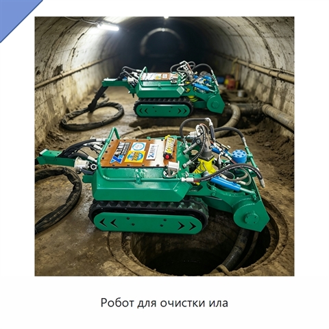 Робот для очистки ила