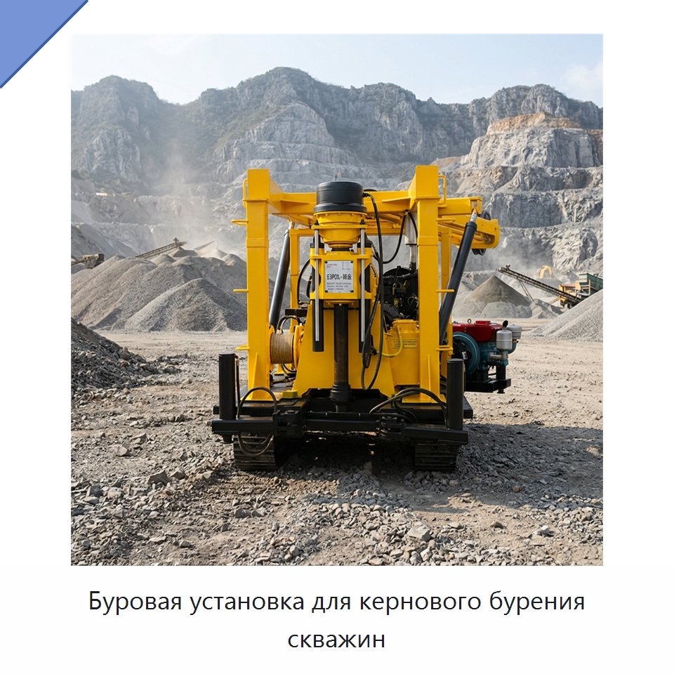 Буровая установка для кернового бурения скважин — Горнодобывающее оборудование