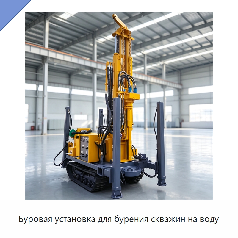 Буровая установка для бурения скважин на воду — Горнодобывающее оборудование