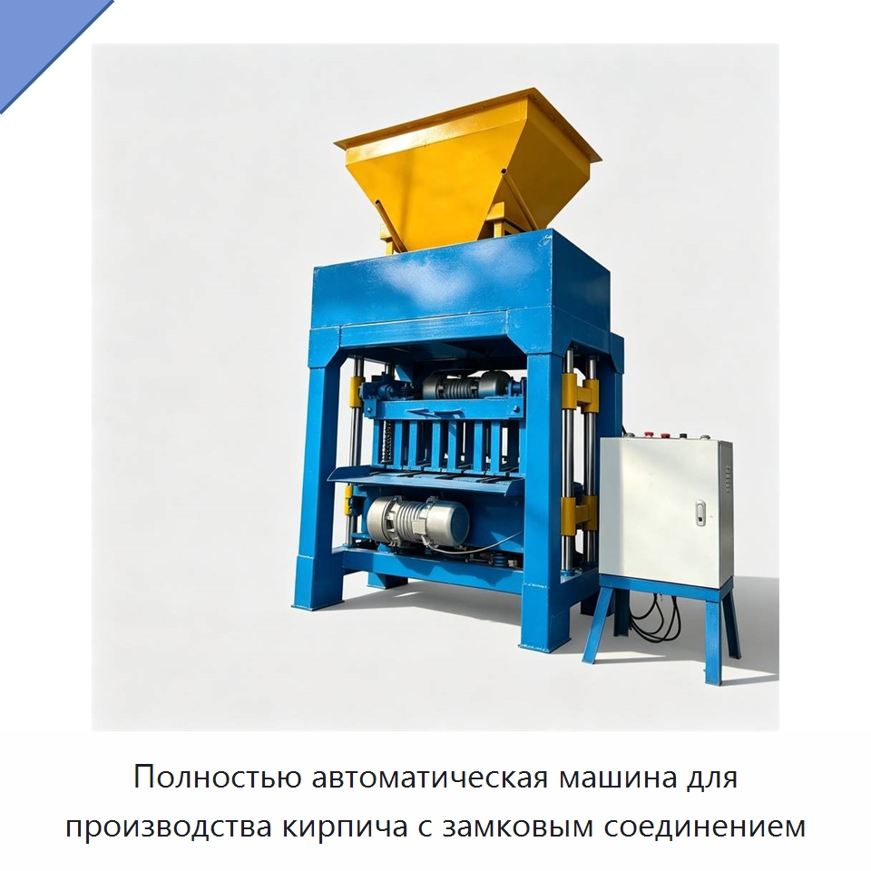 Полностью автоматическая машина для производства кирпича с замковым соединением — Оборудование для производства кирпича