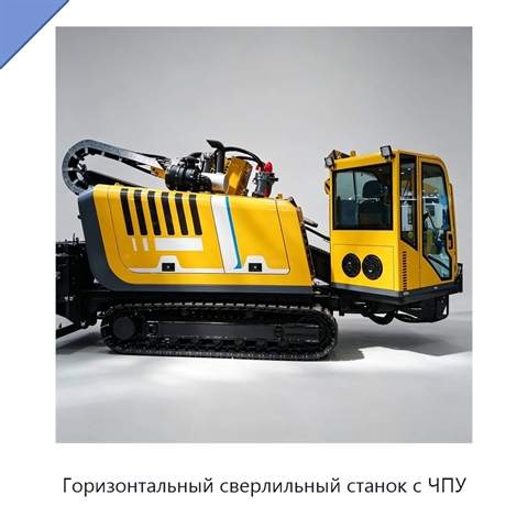 Горизонтальный сверлильный станок с ЧПУ