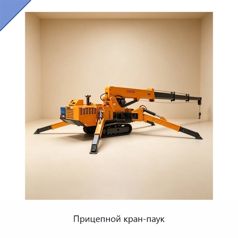 Прицепной кран-паук