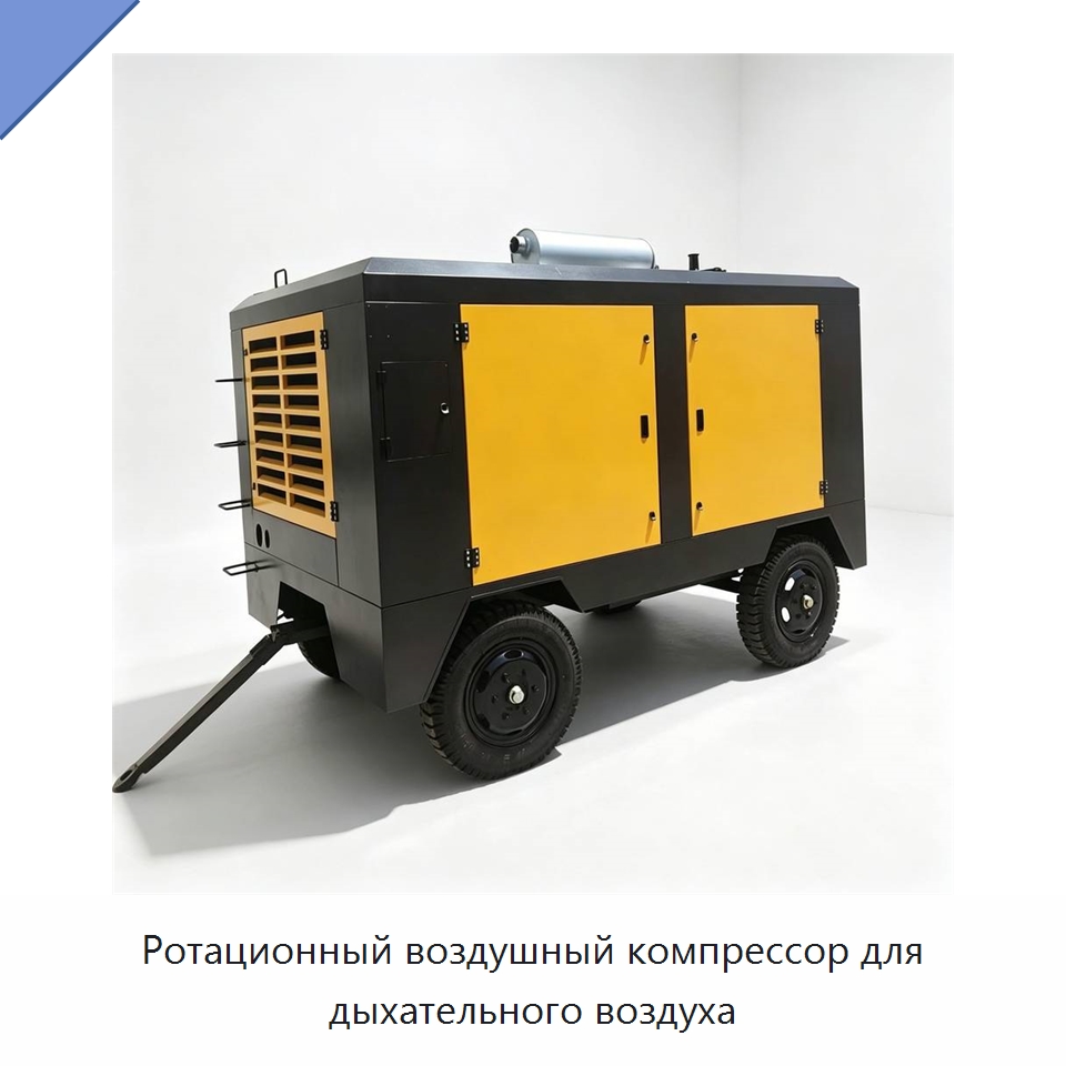 Ротационный воздушный компрессор для дыхательного воздуха — Запчасти для оборудования по производству строительных материалов
