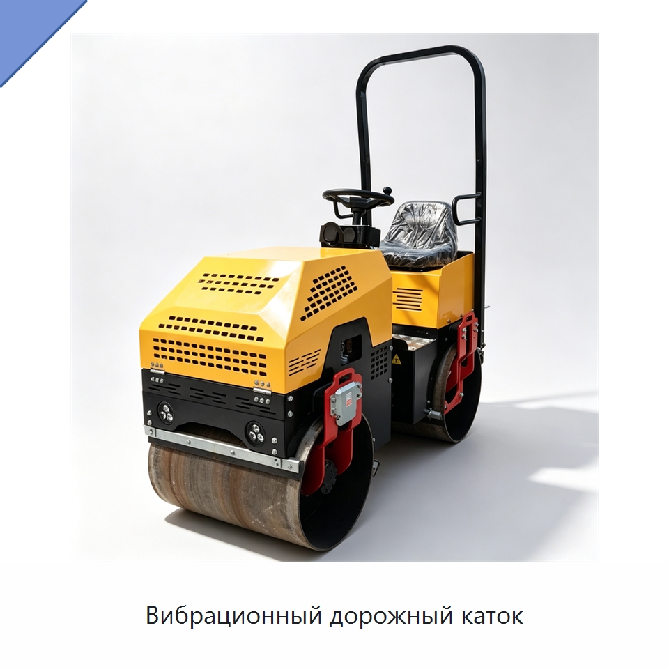 Вибрационный дорожный каток — Дорожная техника