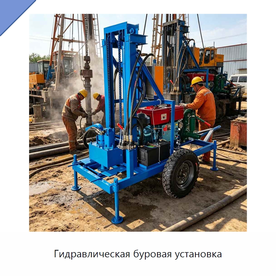 Гидравлическая буровая установка — Специальное оборудование для производства строительных материалов