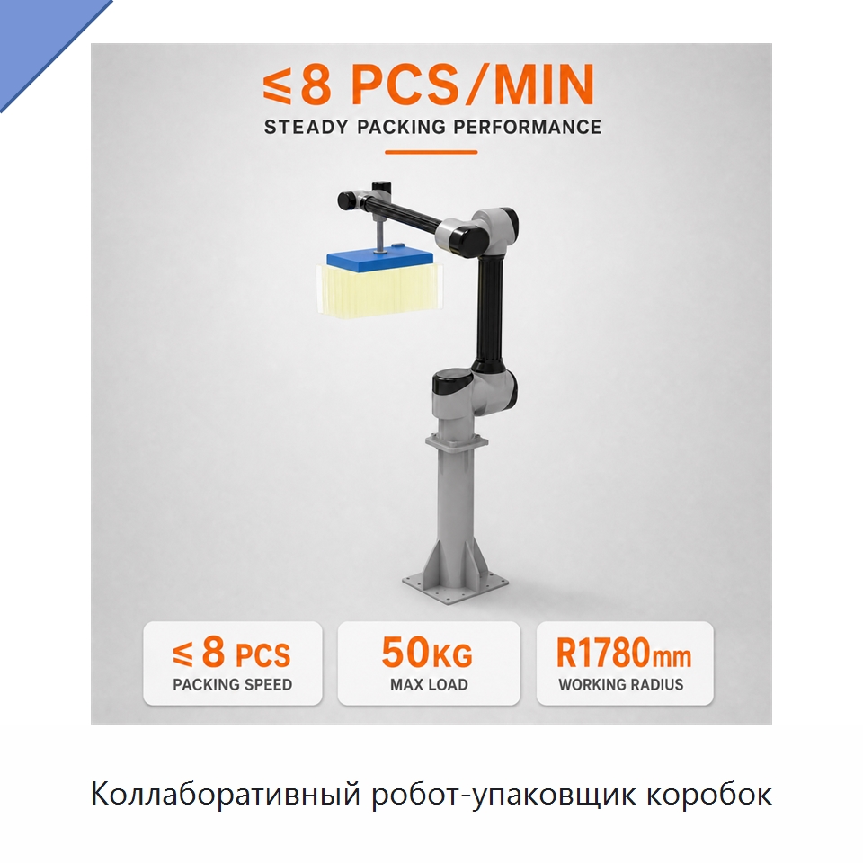 Коллаборативный робот-упаковщик коробок — Коллаборативные роботы