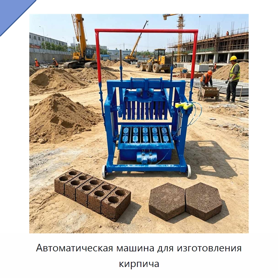 Автоматическая машина для изготовления кирпича — Оборудование для производства кирпича