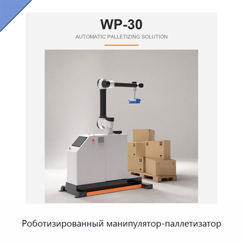 Роботизированный манипулятор-паллетизатор