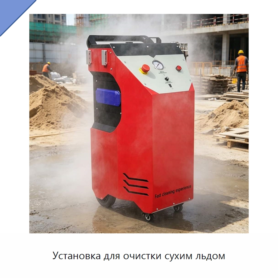 Установка для очистки сухим льдом — Специальное оборудование для производства строительных материалов