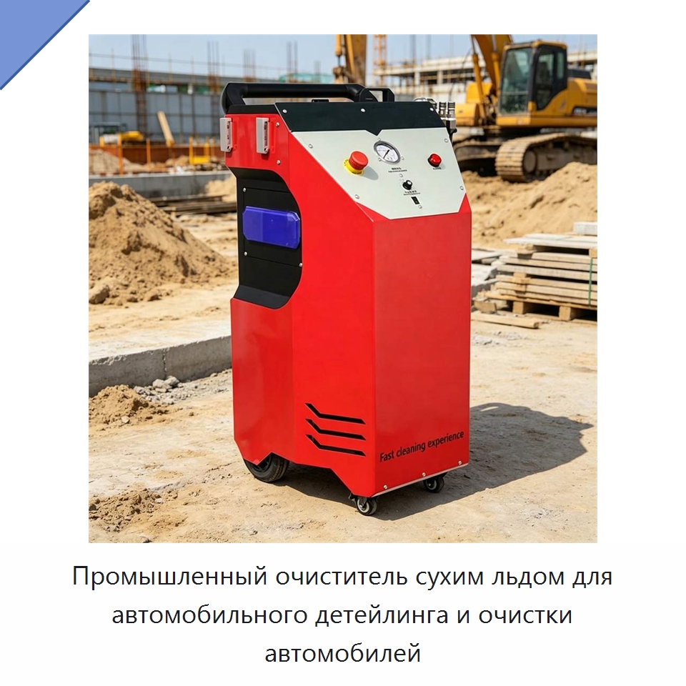 Промышленный очиститель сухим льдом для автомобильного детейлинга и очистки автомобилей — Специальное оборудование для производства строительных материалов