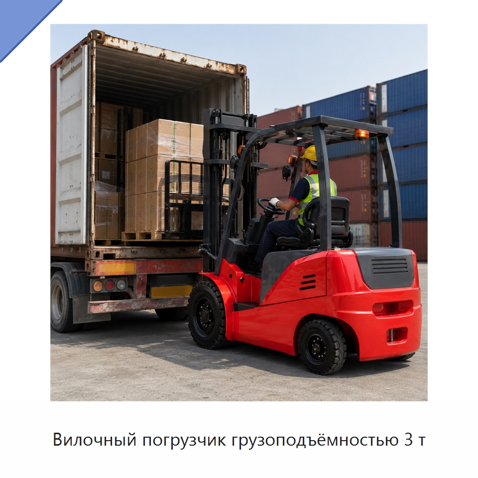 Вилочный погрузчик грузоподъёмностью 3 т — Вилочные погрузчики