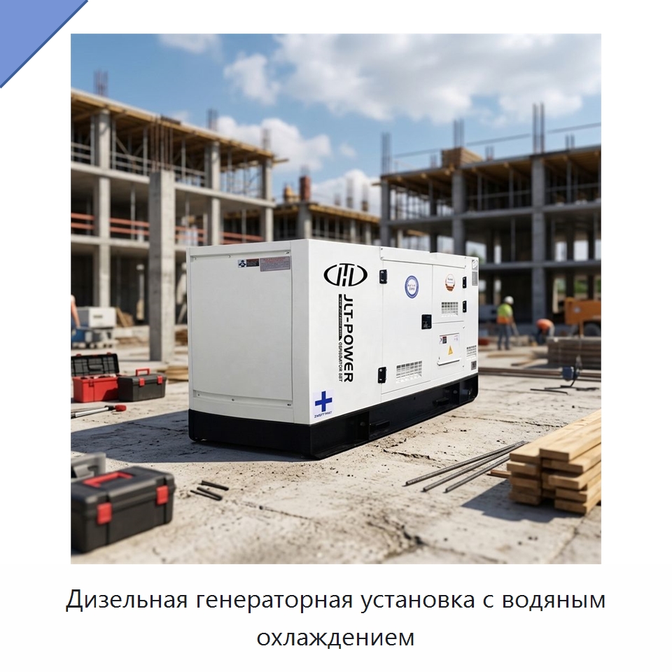 Дизельная генераторная установка с водяным охлаждением — Дизельные генераторы