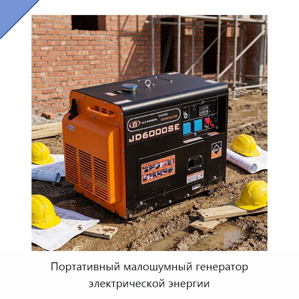 Портативный малошумный генератор электрической энергии — Дизельные генераторы