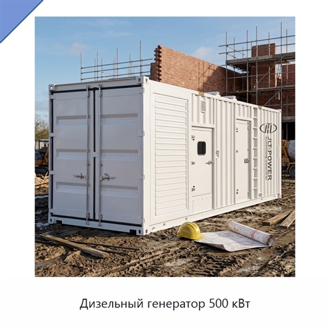 Дизельный генератор 500 кВт