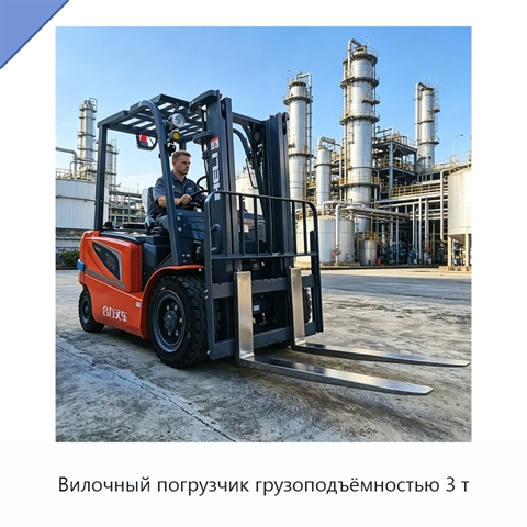 Вилочный погрузчик грузоподъёмностью 3 т