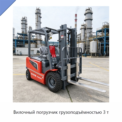 Вилочный погрузчик грузоподъёмностью 3 т