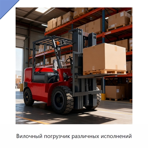 Вилочный погрузчик различных исполнений