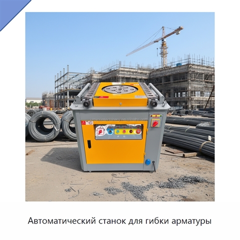 Автоматический станок для гибки арматуры
