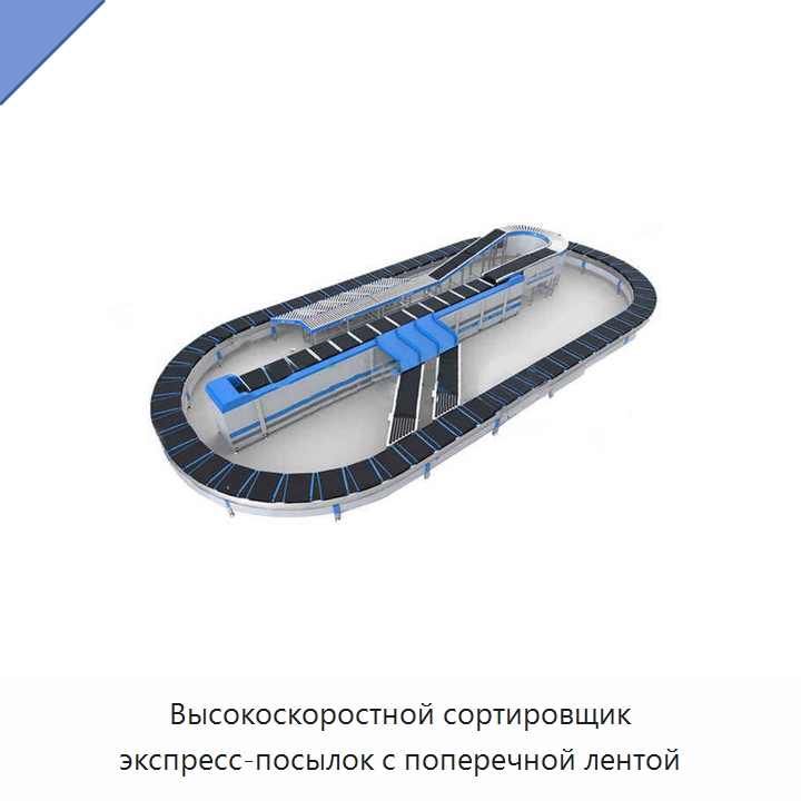 Высокоскоростной сортировщик экспресс-посылок с поперечной лентой — Специальные конвейеры