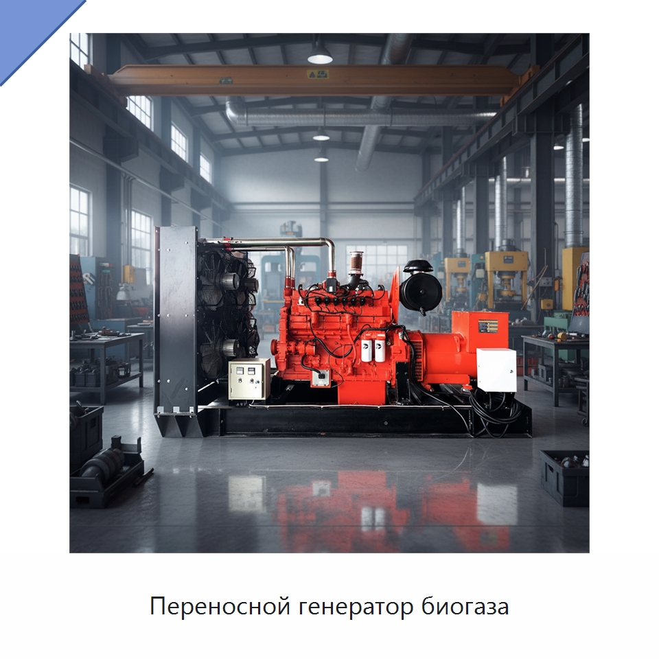 Переносной генератор биогаза — Газотурбинные генераторы