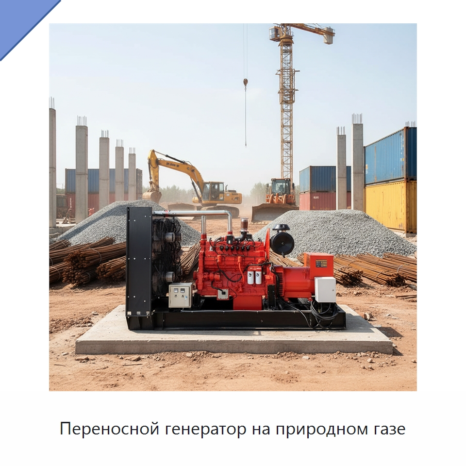 Переносной генератор на природном газе — Газотурбинные генераторы