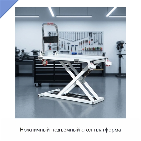 Ножничный подъёмный стол-платформа