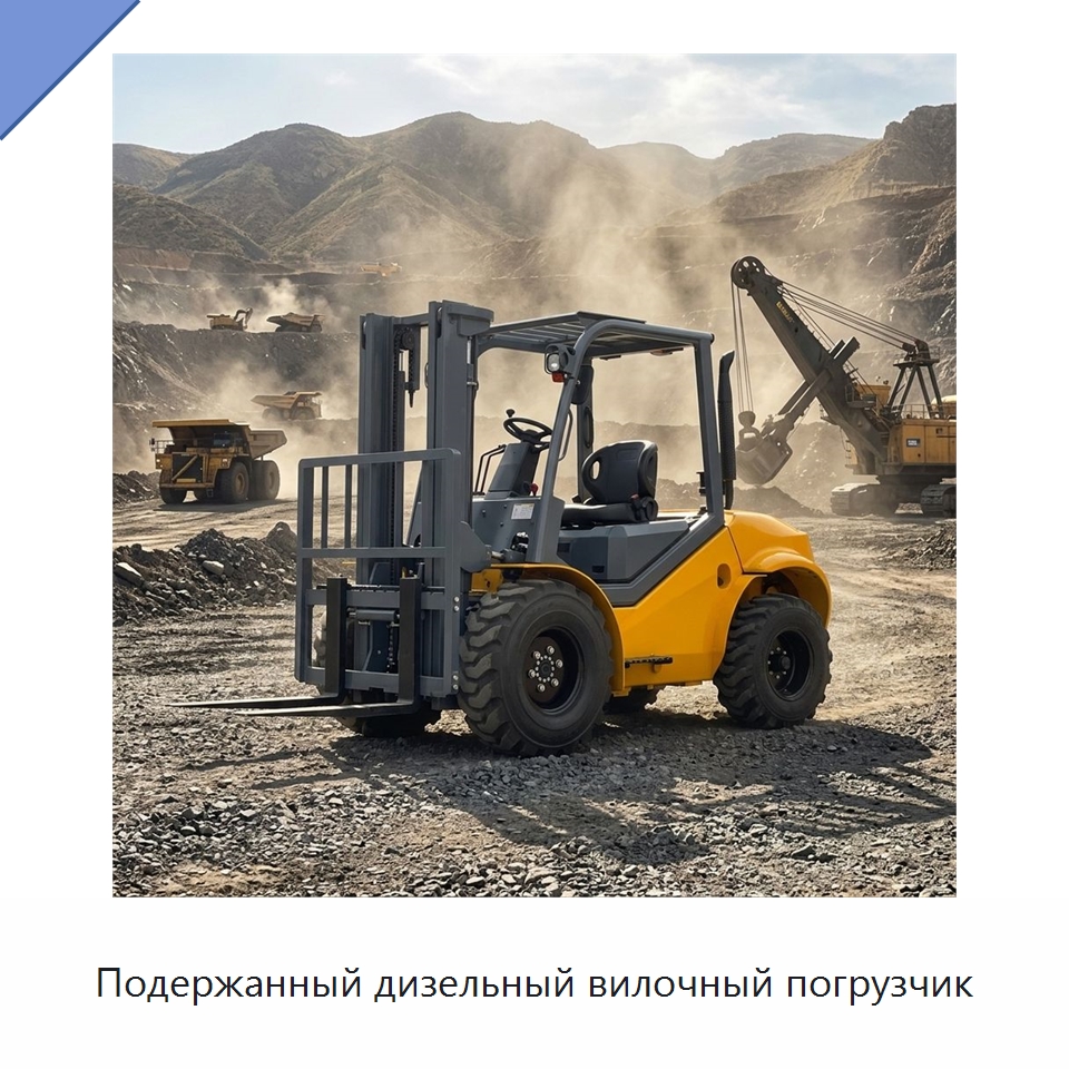 Подержанный дизельный вилочный погрузчик — Вилочные погрузчики