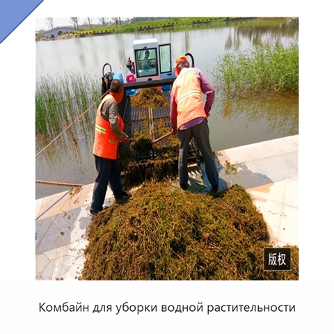 Комбайн для уборки водной растительности