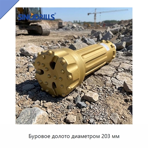 Буровое долото диаметром 203 мм