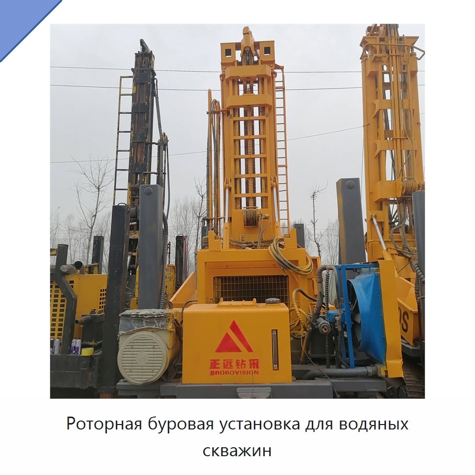 Роторная буровая установка для водяных скважин — Горнодобывающее оборудование