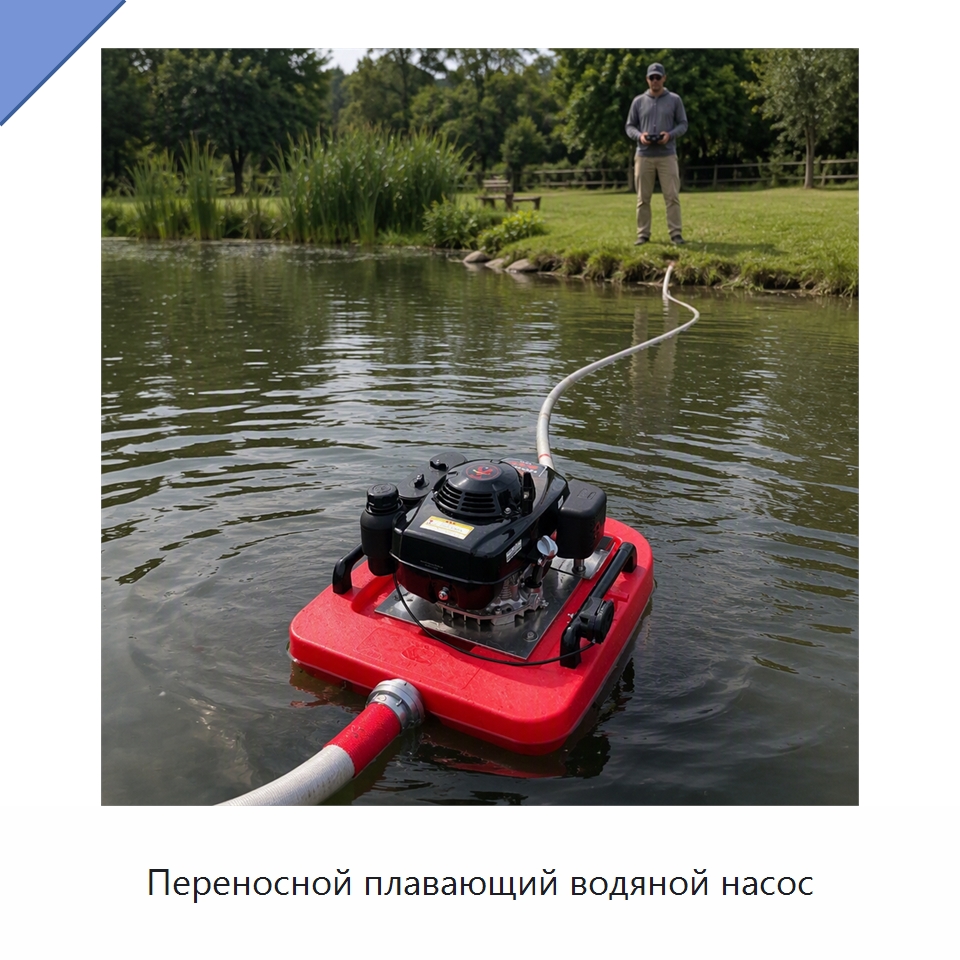 Переносной плавающий водяной насос — Насосы