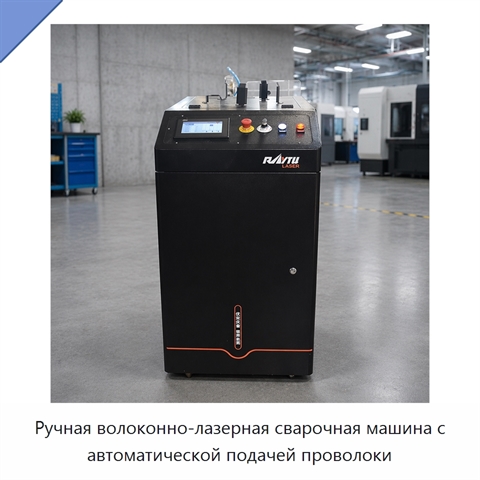 Ручная волоконно-лазерная сварочная машина с автоматической подачей проволоки