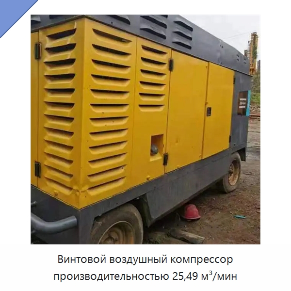 Винтовой воздушный компрессор производительностью 25,49 м³/мин — Промышленные компрессоры