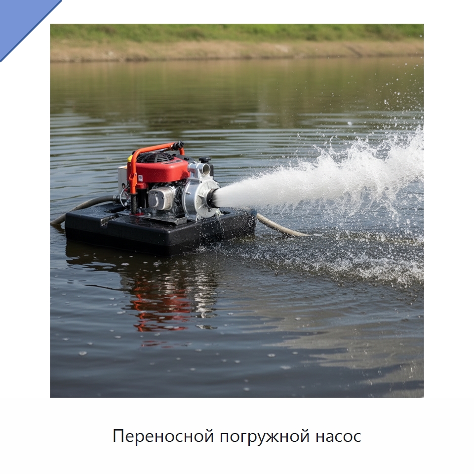 Переносной погружной насос — Насосы