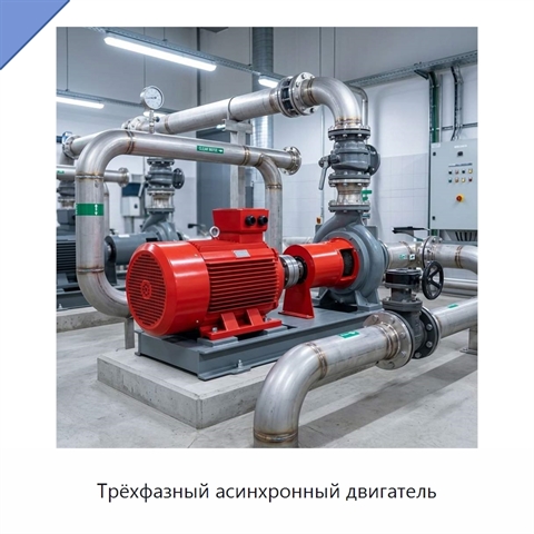Трёхфазный асинхронный двигатель