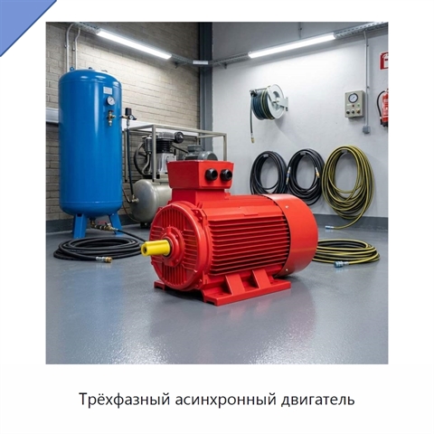 Трёхфазный асинхронный двигатель