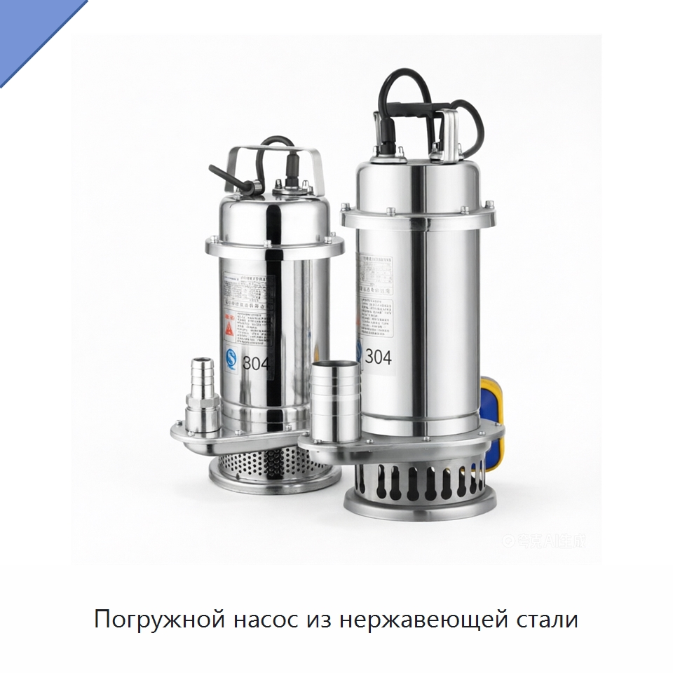 Погружной насос из нержавеющей стали — Насосы
