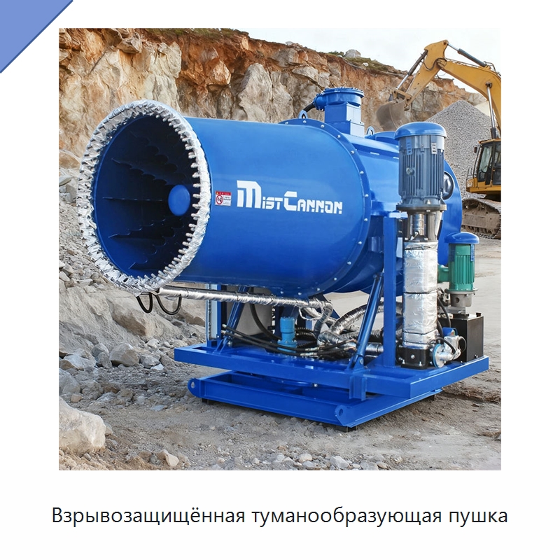 Взрывозащищённая туманообразующая пушка — Туманообразующие пушки