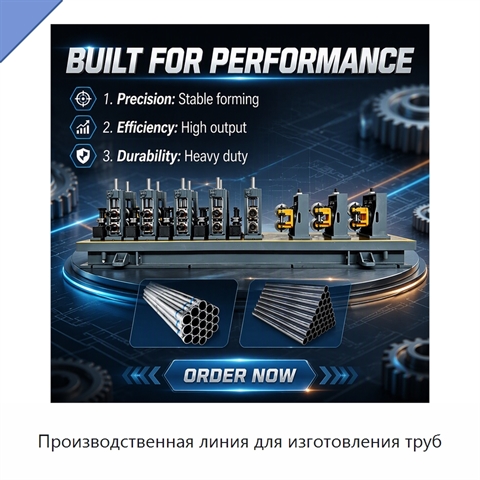 Производственная линия для изготовления труб