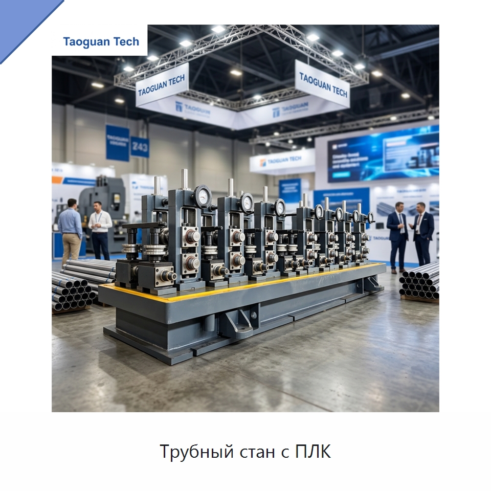Трубный стан с ПЛК — Оборудование для производства труб