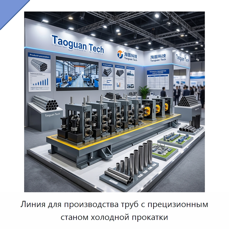Линия для производства труб с прецизионным станом холодной прокатки — Оборудование для производства труб